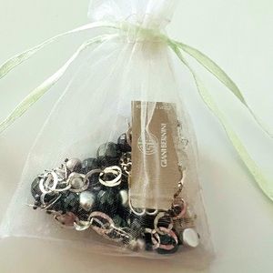 Women’s Sterling Silver Necklace/Bracelet Set